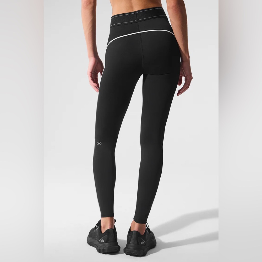 Alo Yoga Airlift High-Waist Suit Up Legging Black S New - Picture 2 of 6